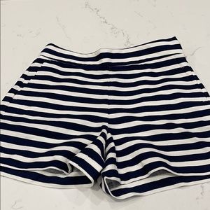 J. Crew Striped Bonded Cotton shorts - sz 2